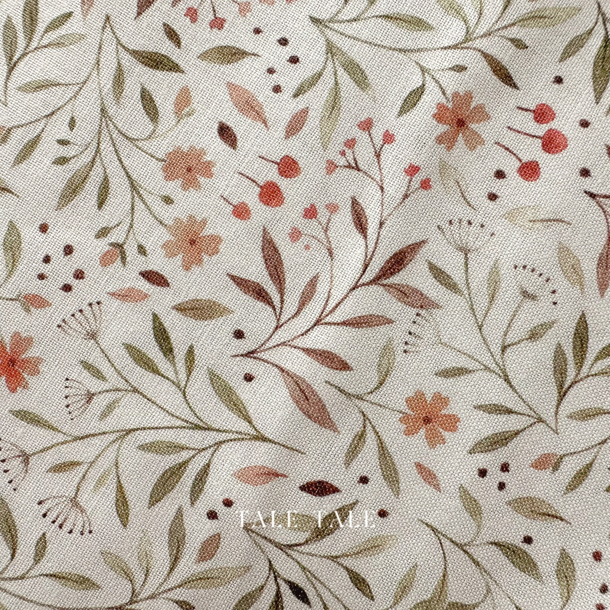 美國品牌棉布-淺酌沐花-STELLA-DNS3313-TAUPE-7