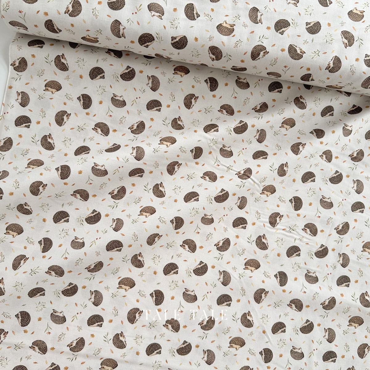 美國品牌棉布-沐林小刺蝟-STELLA-DNS3318-TAUPE-3