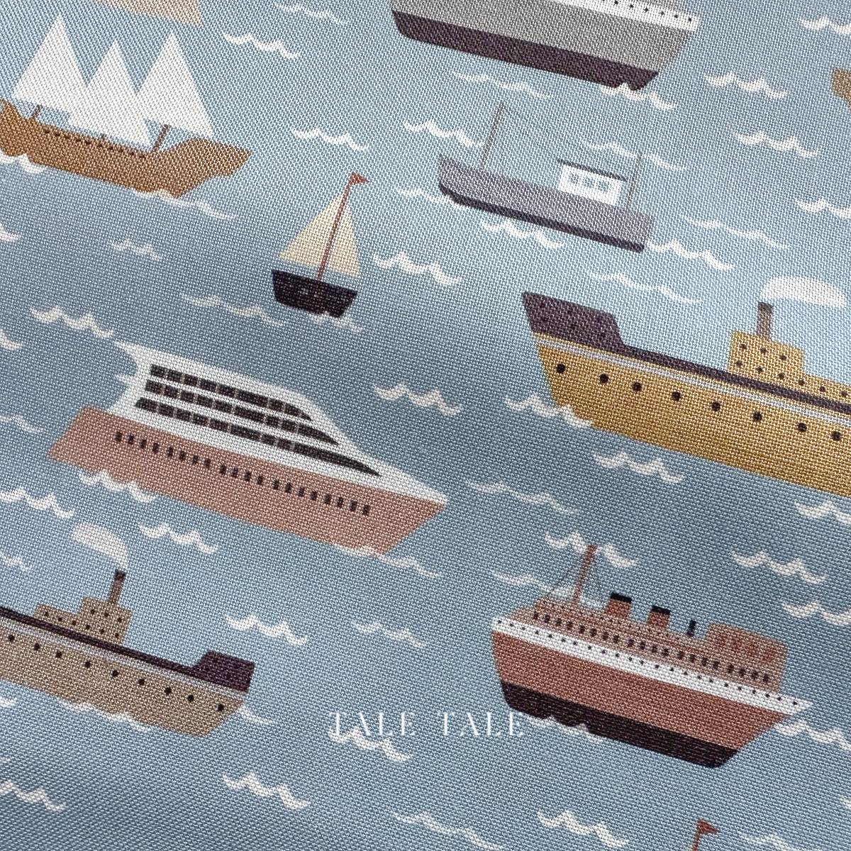 美國品牌棉布-大船入港-藍-STELLA-DLT3304-DUSK-6