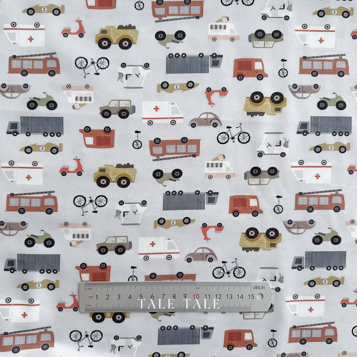 美國品牌棉布-交通工具-灰-STELLA-DLT3299-FOG-2