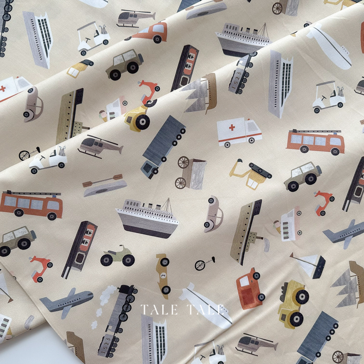 美國品牌棉布-海陸交通-土-STELLA-DLT3298-PRALINE-7