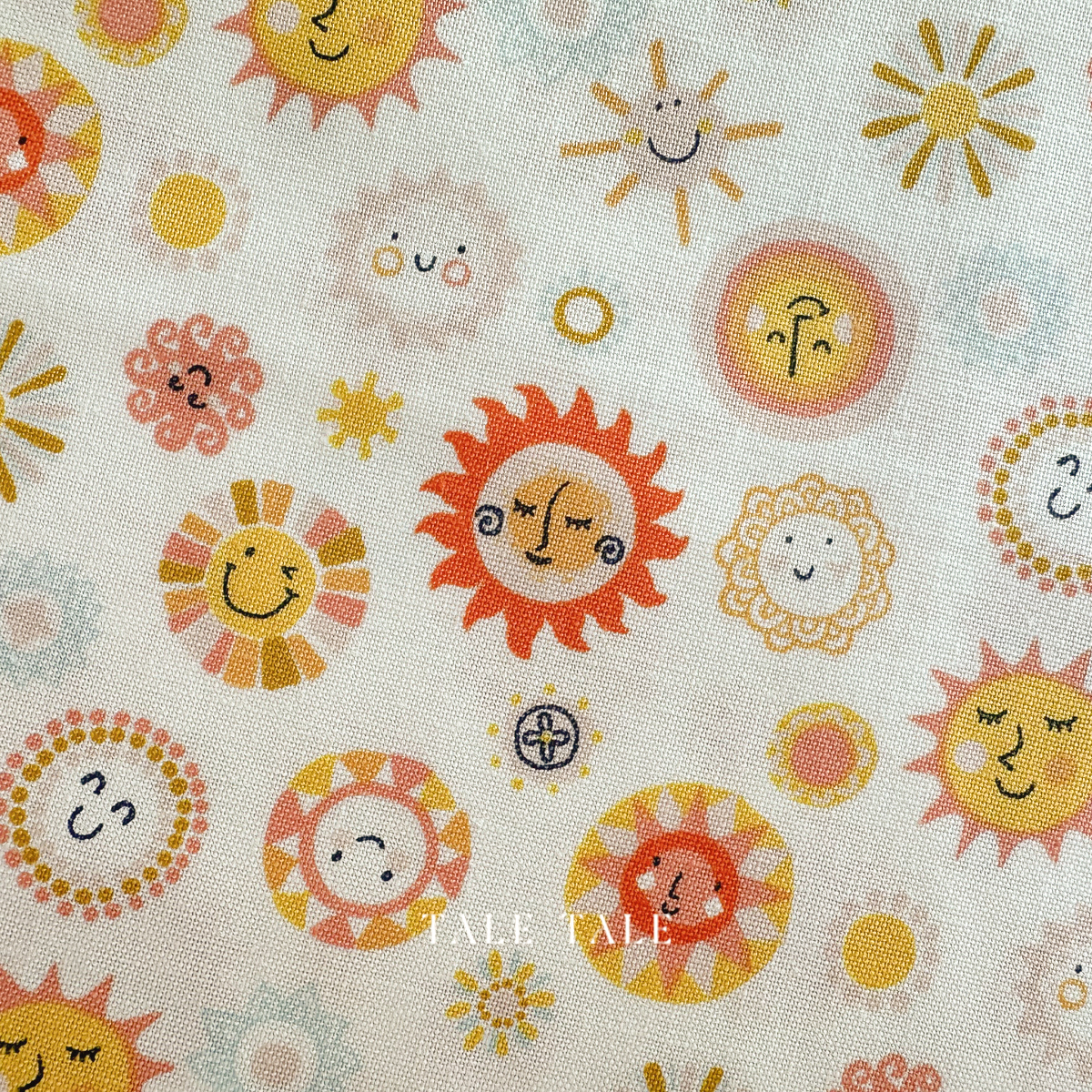 美國品牌棉布-太陽公公笑臉-米-HO501-SB3-6