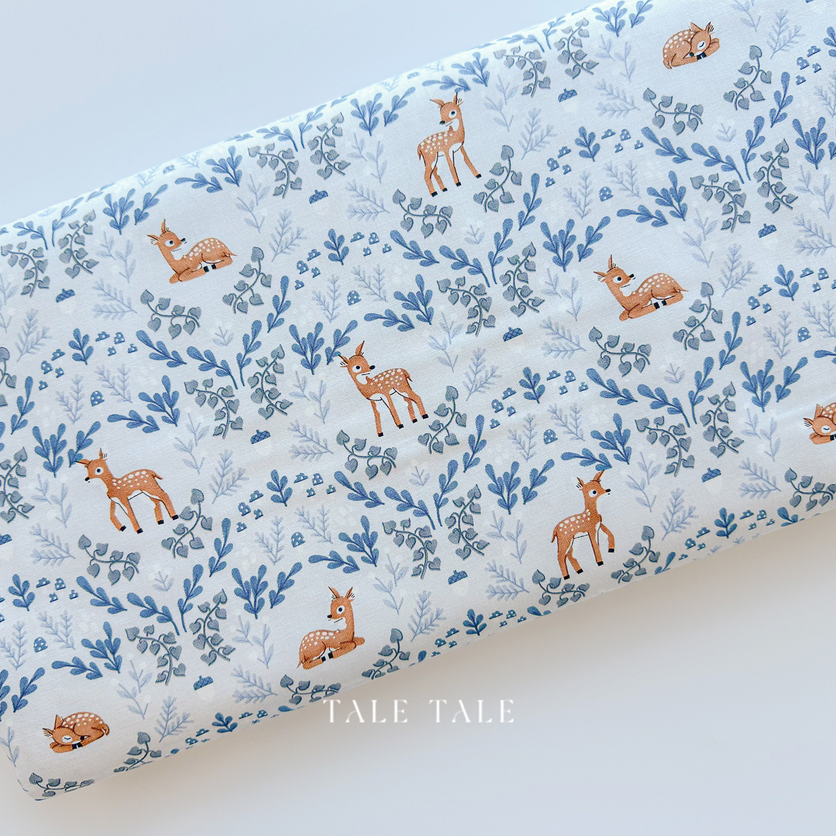 美國品牌棉布-小鹿花藤-冰藍-C15361-ICE-7