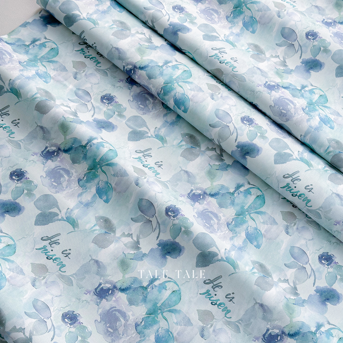 美國品牌棉布-愛的信仰-水綠-120-22103-$200半碼-2