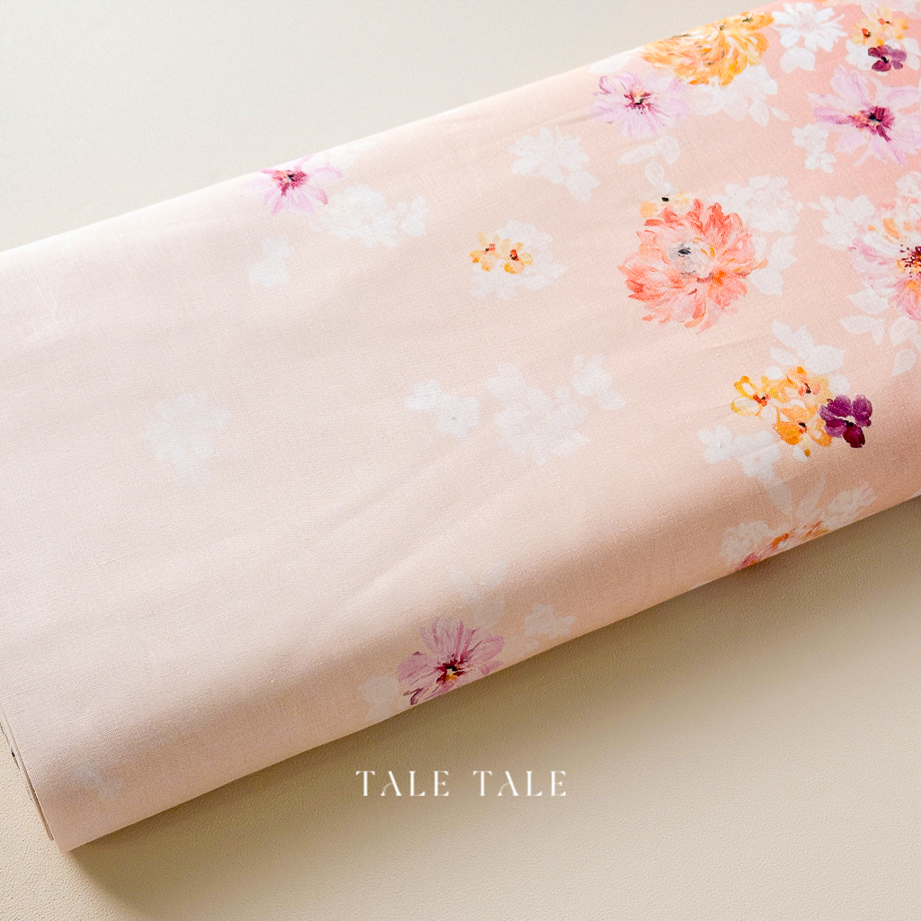 美國品牌棉布-夏花漫漫-漸層-029-PPET5313-MU-$210半碼-1