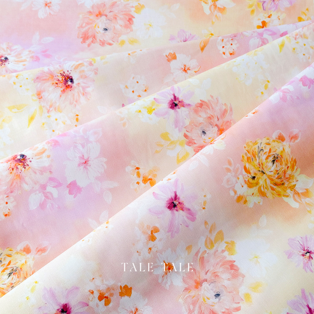 美國品牌棉布-晶瑩語夏-橘粉-029-PPET5312-MU-$210半碼-8