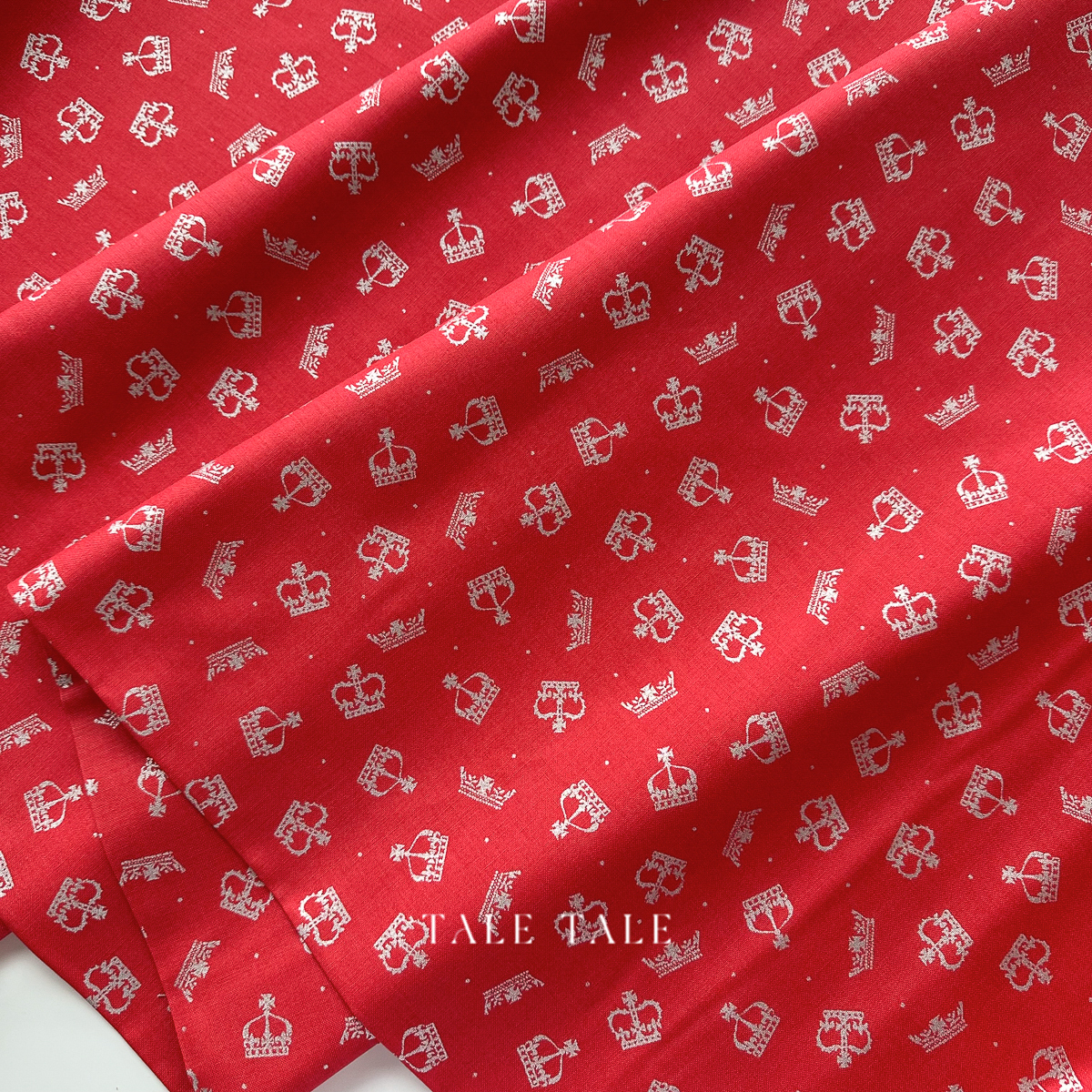 英國品牌燙金布-耀星之冠-紅-A611.2-6