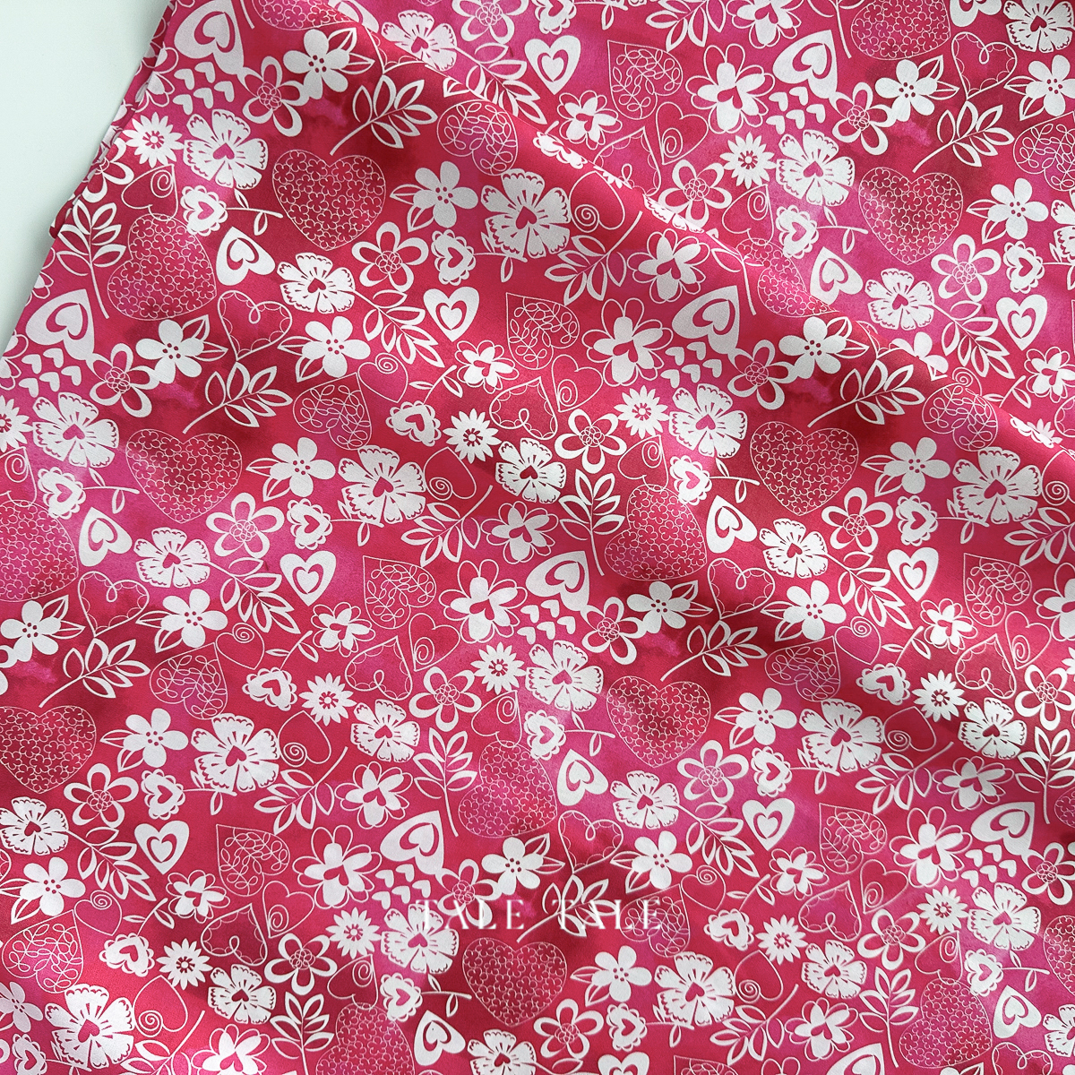 美國品牌棉布-編織愛戀-粉-Y4630-77-5