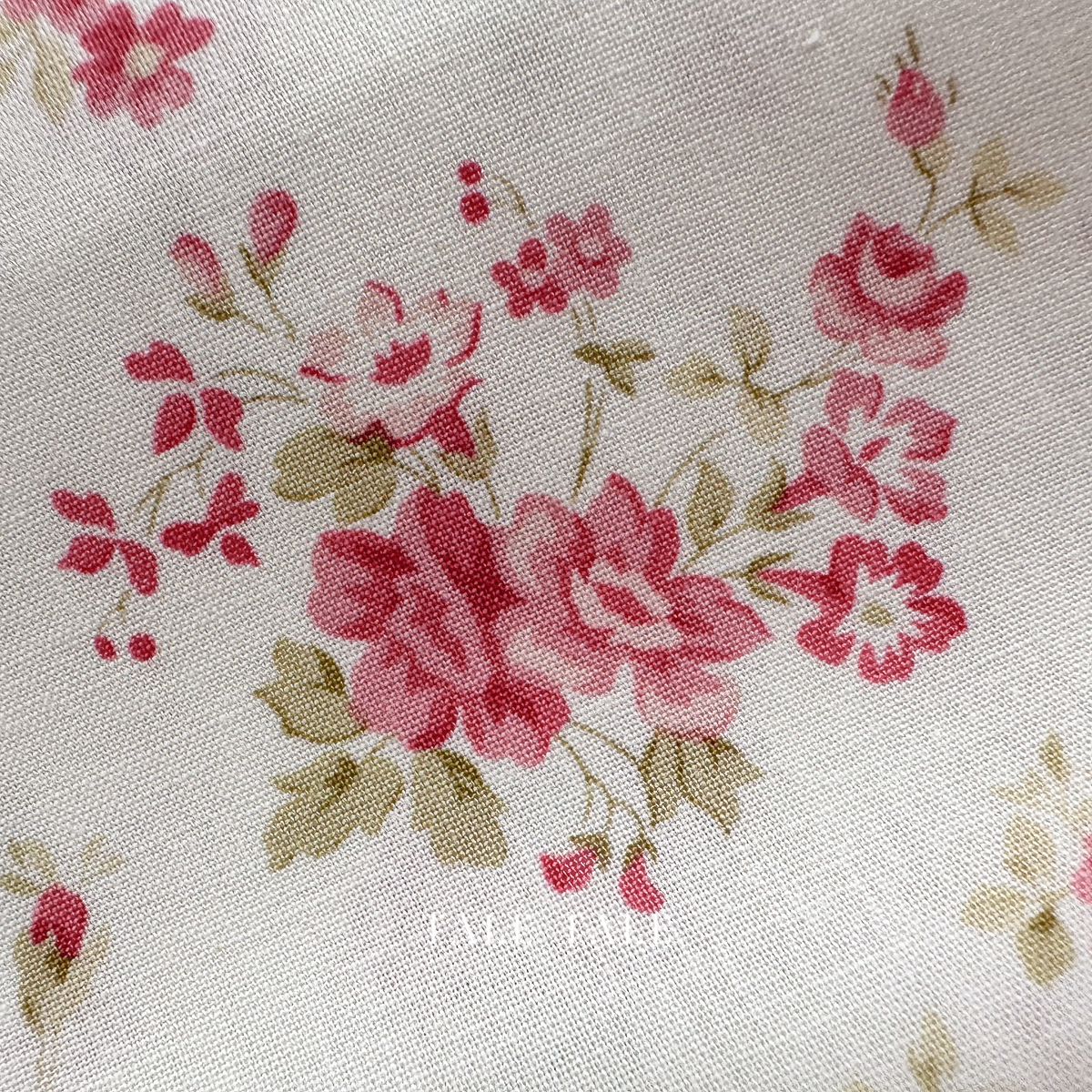 美國品牌棉布-飄花小語-米-Y4614-2-1