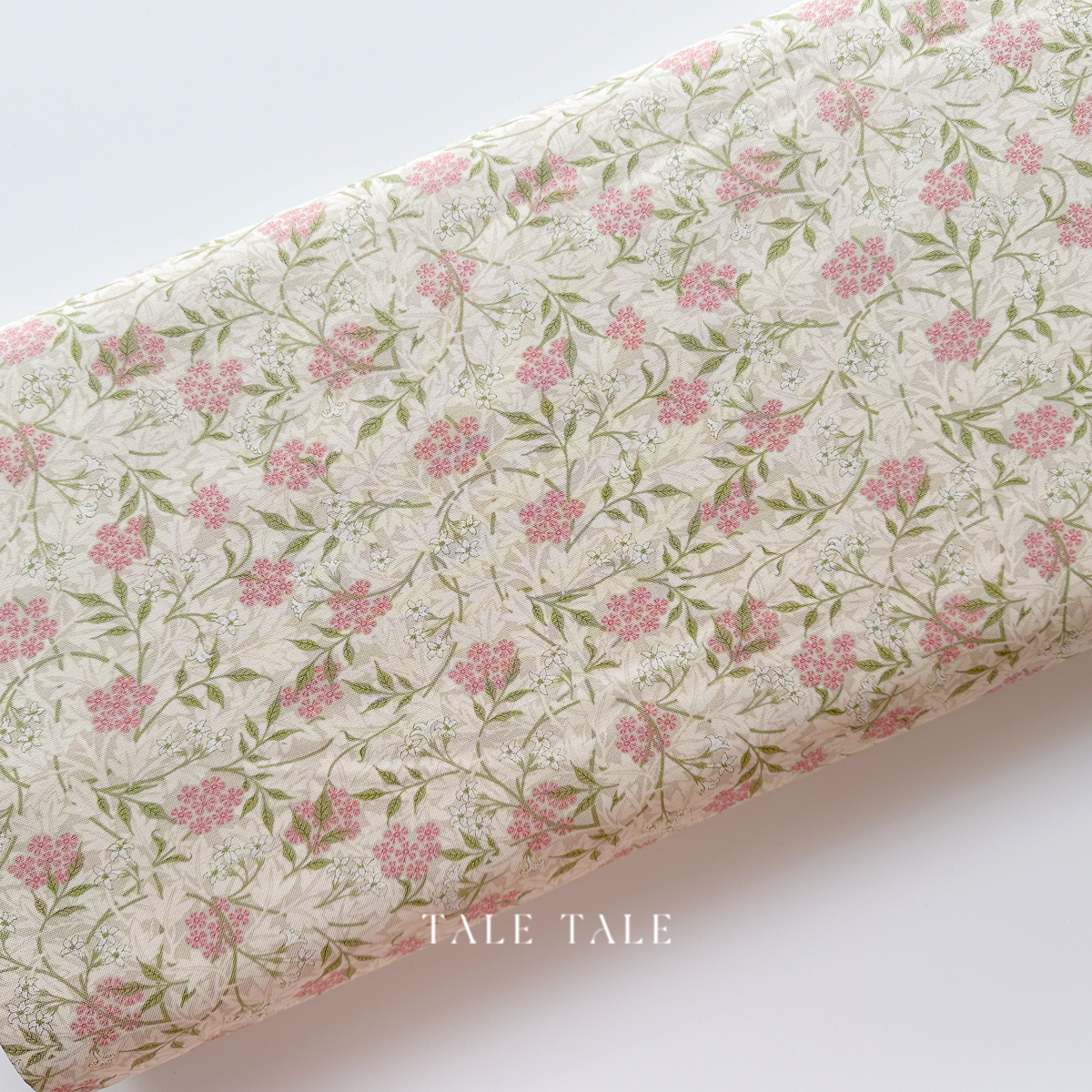 美國品牌棉布-威廉莫里斯-茉莉花-腮紅粉-PWWM059-BLUSH-7