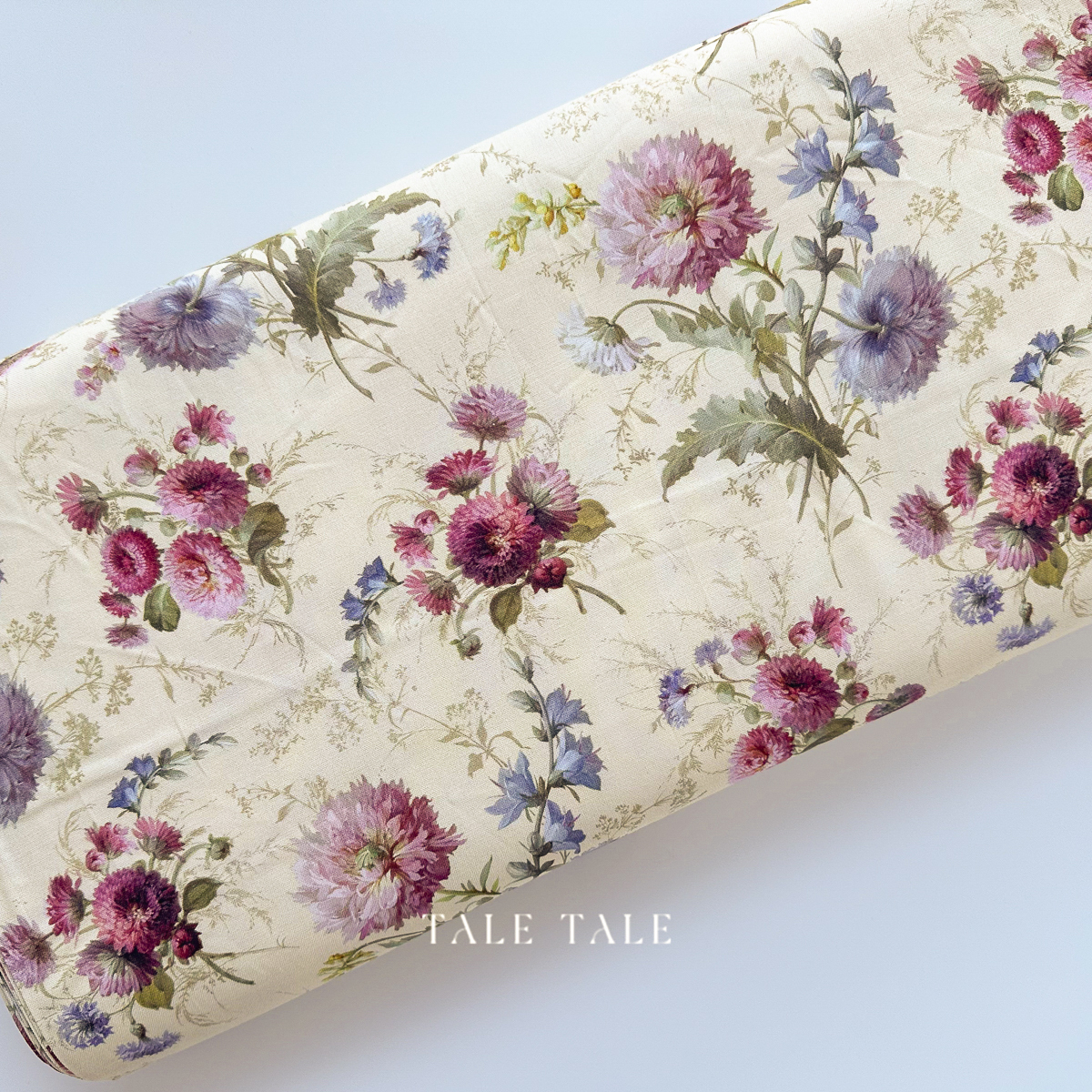 美國品牌棉布-野蔓宿心-米-R651624D-CREAM-1