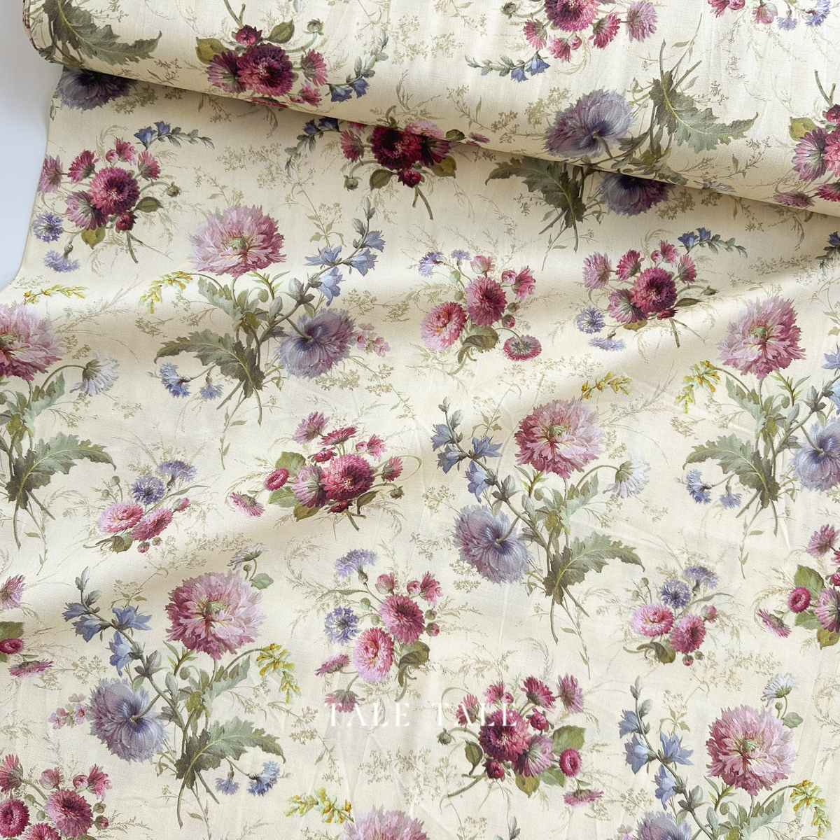 美國品牌棉布-野蔓宿心-米-R651624D-CREAM-6