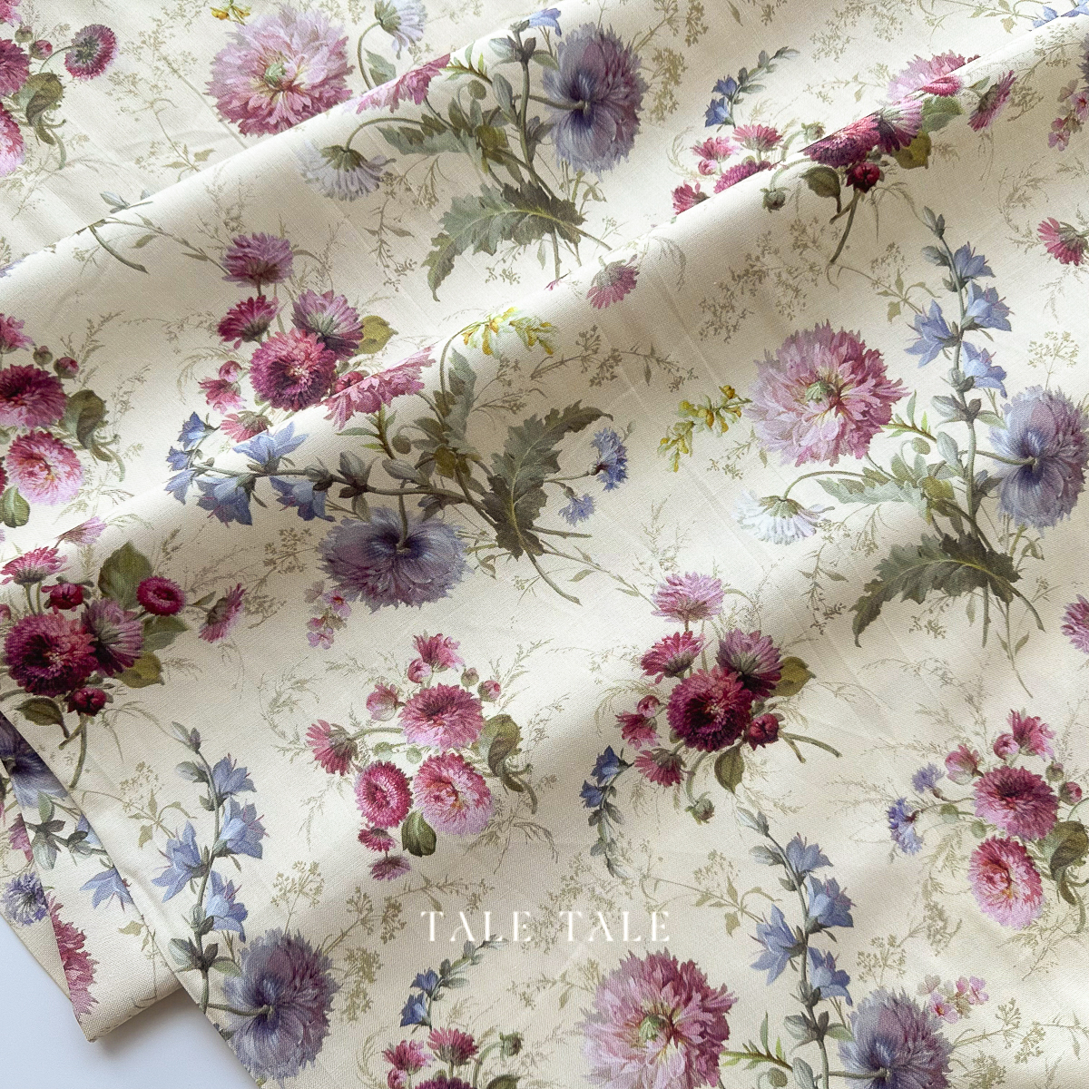 美國品牌棉布-野蔓宿心-米-R651624D-CREAM-5