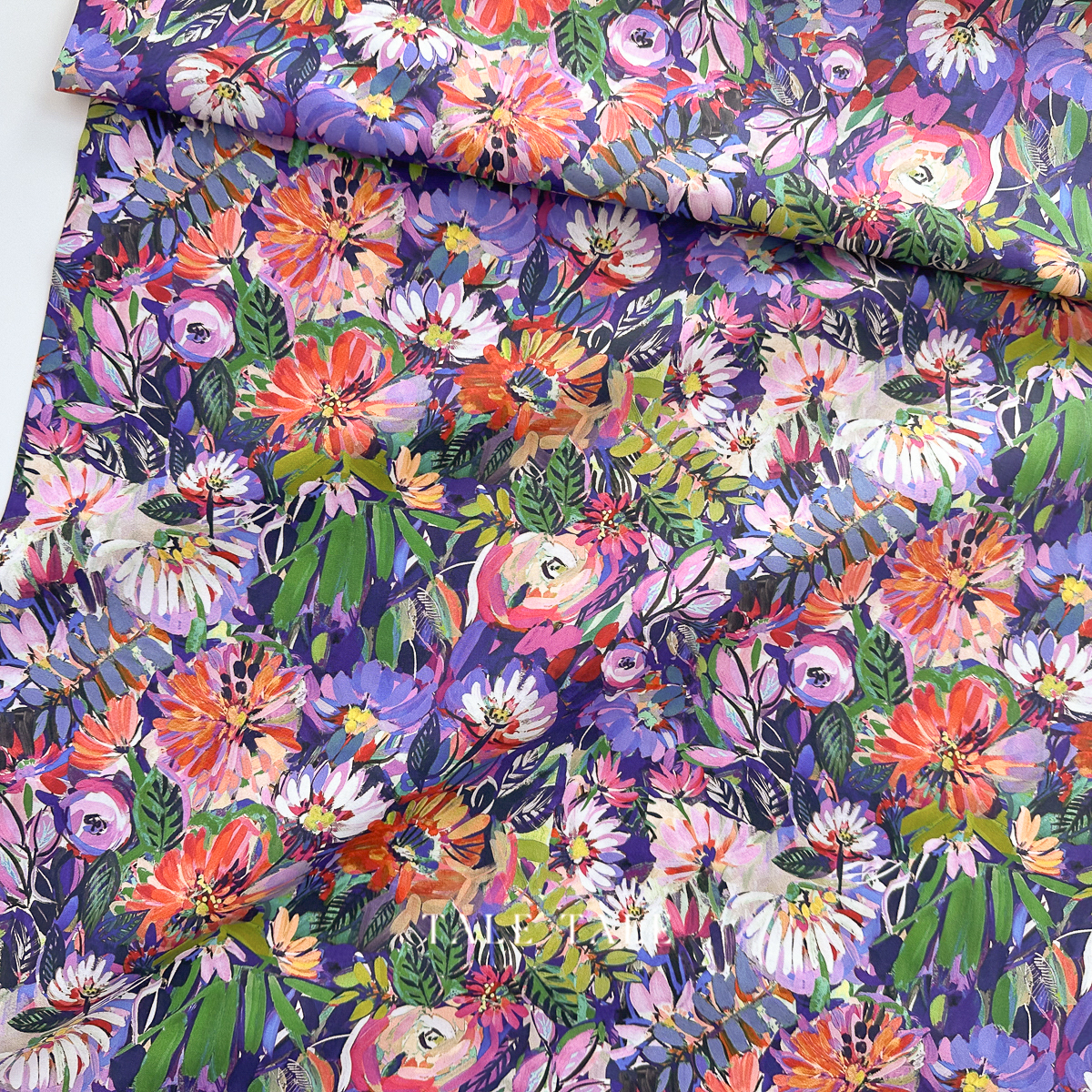 美國品牌棉布-晚霞嘉年華-紫-Y4596-27-7