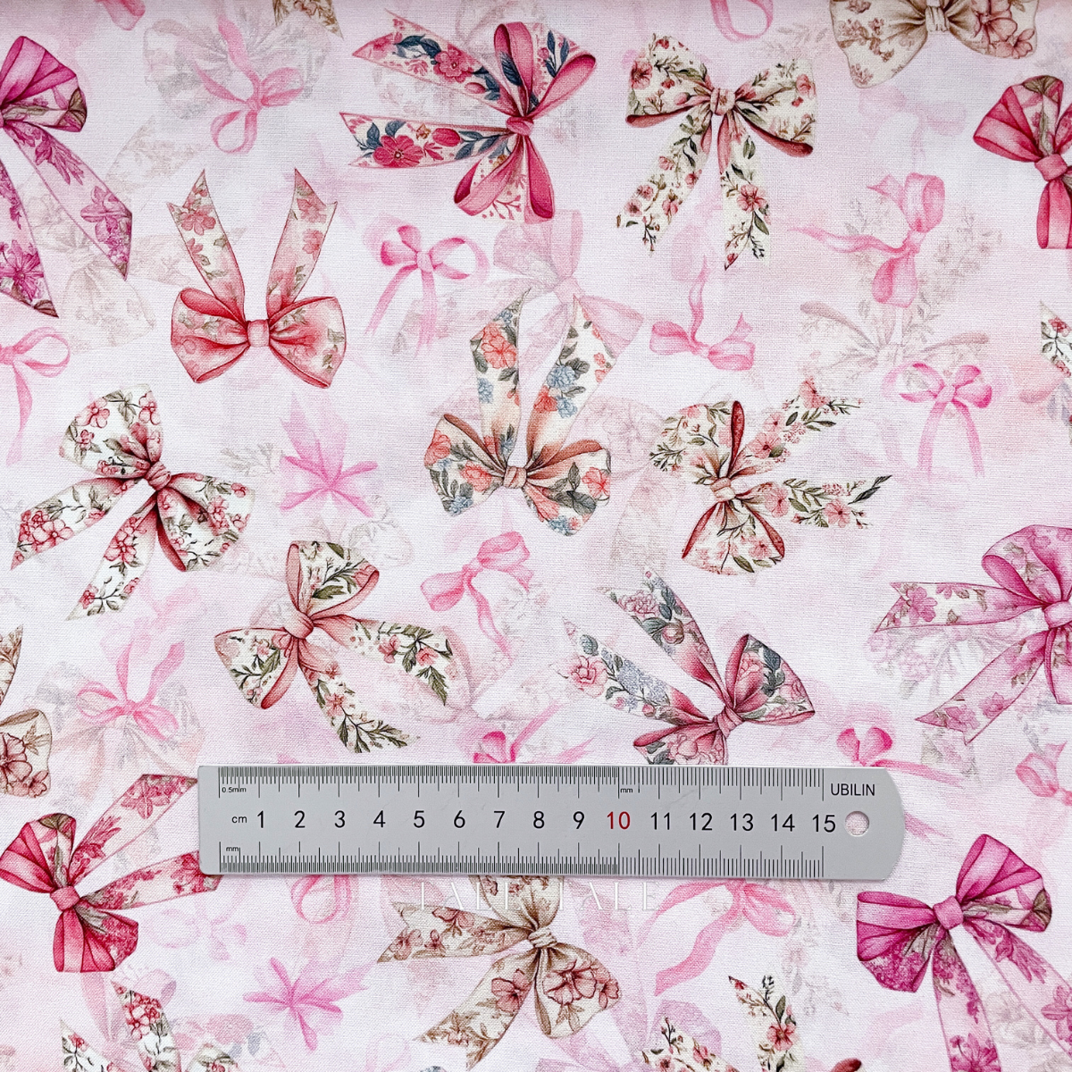 美國品牌棉布-蝴蝶結盛會-粉-X5660-391-4