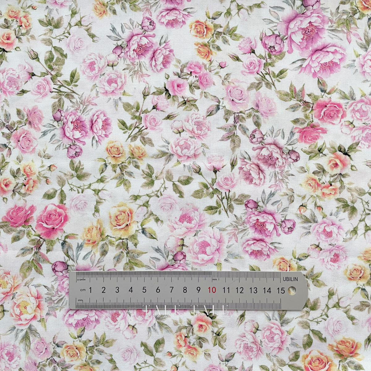 美國品牌棉布-玫瑰茶會-米-X5658-153-6