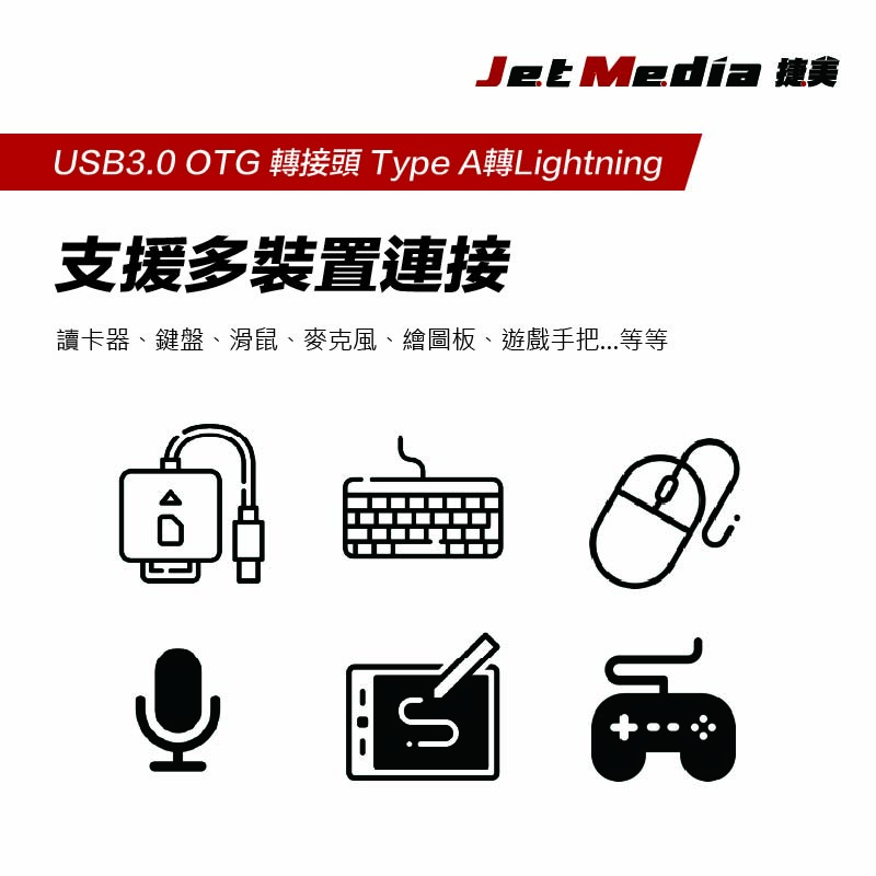 USB3.0 OTG 轉接頭 Type A轉Lightning繁中詳情頁-4