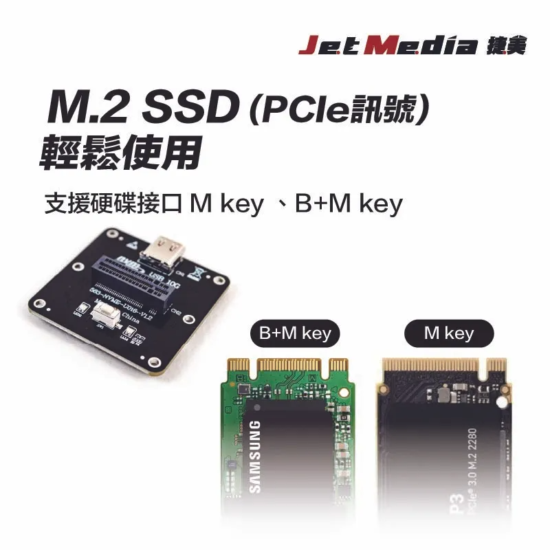防寫M.2 NVMe 轉USB3.1 Type-C轉接板 詳情頁-1