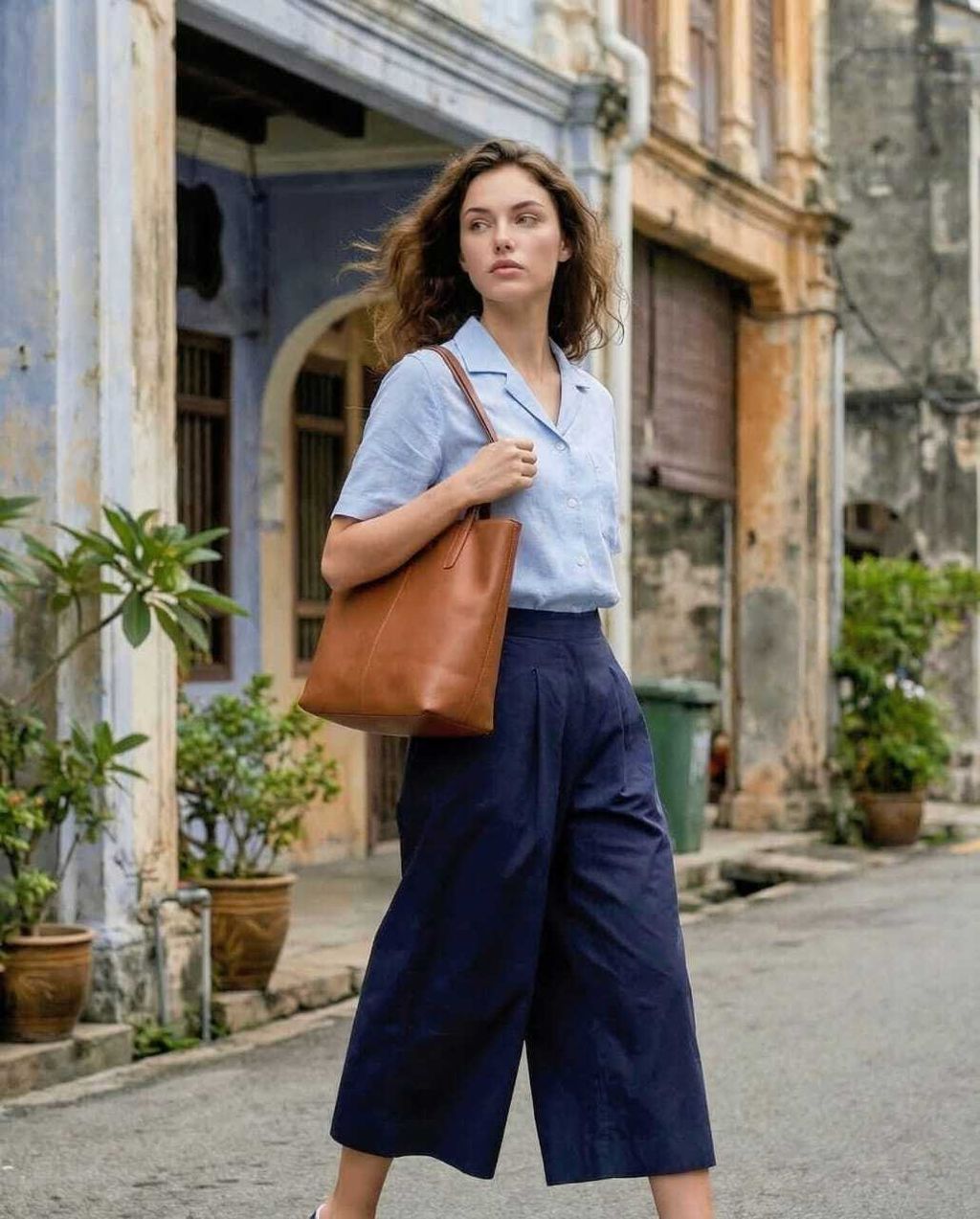 Culottes Navy 2