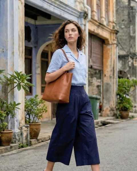 Culottes Navy 2