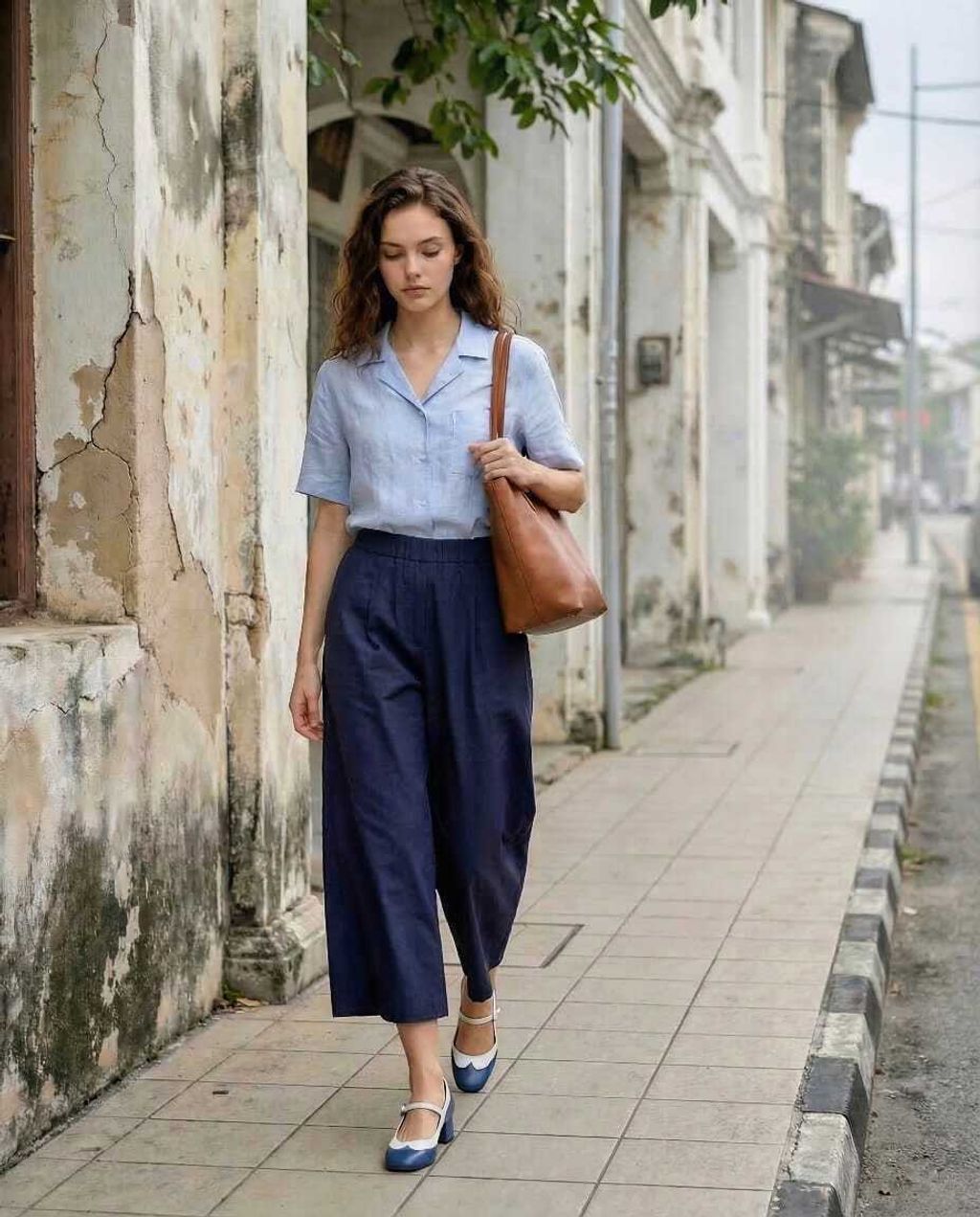Culottes Navy 3