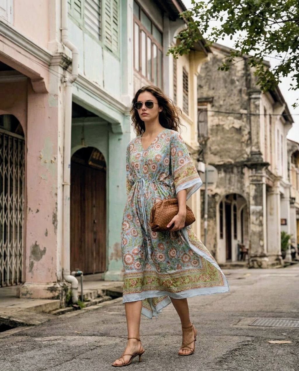 Blue-Floral-Orange 3