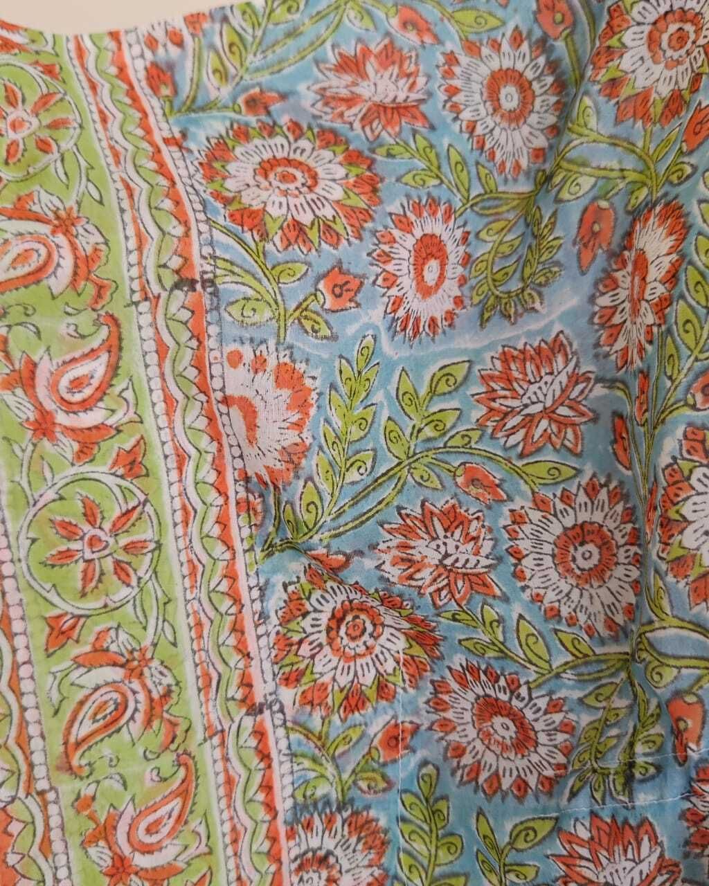 Blue-Floral-Orange 2
