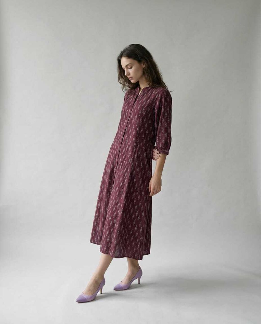 A-line Nayo Maroon 3