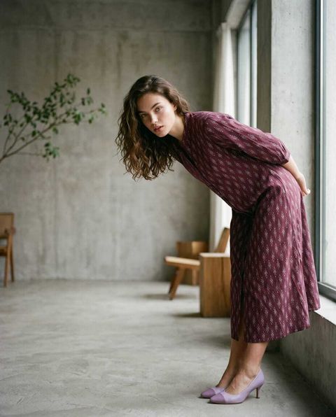 A-line Nayo Maroon 1
