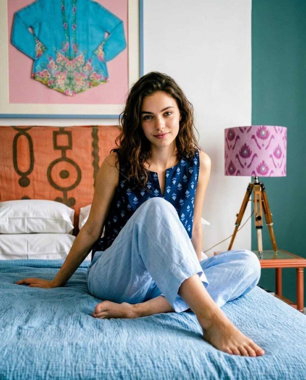 Lilac Ikat 4