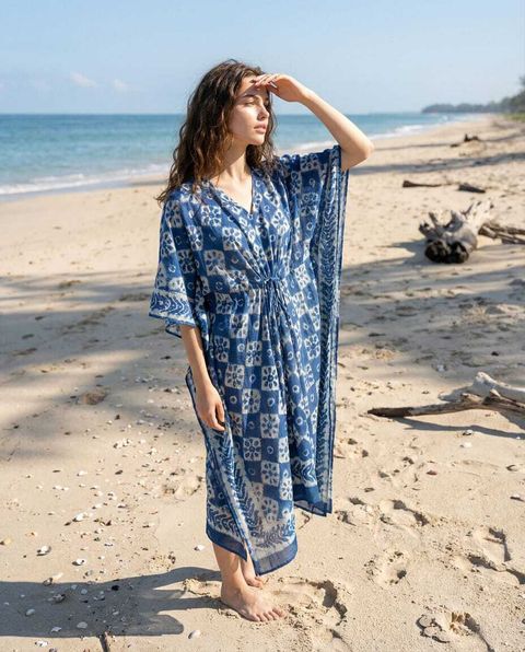 Kaftan Blue Geo 1