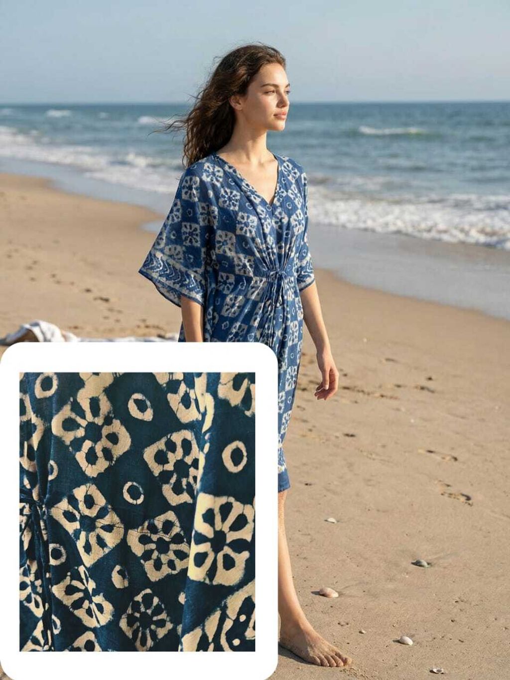 Kaftan Blue Geo 3