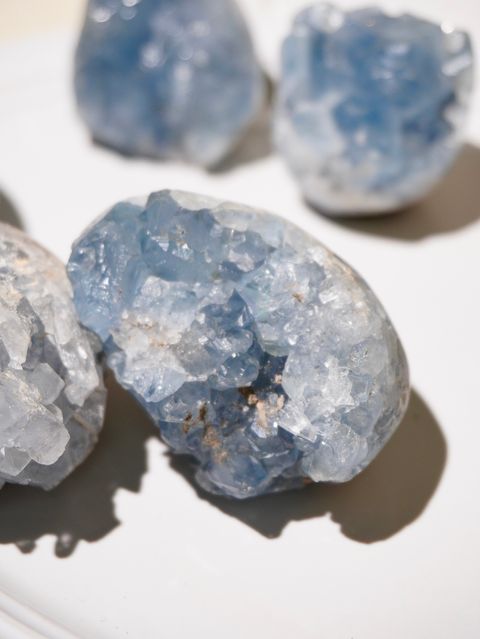 青瑪瑙 ブルーメノウ 水晶石 20cm 4.5kg 天然石 原石 鑑賞石 台