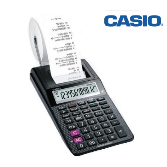 150 steps check|Mini-printer Casio HR-8RC-BK Printing Calculator12 digits 