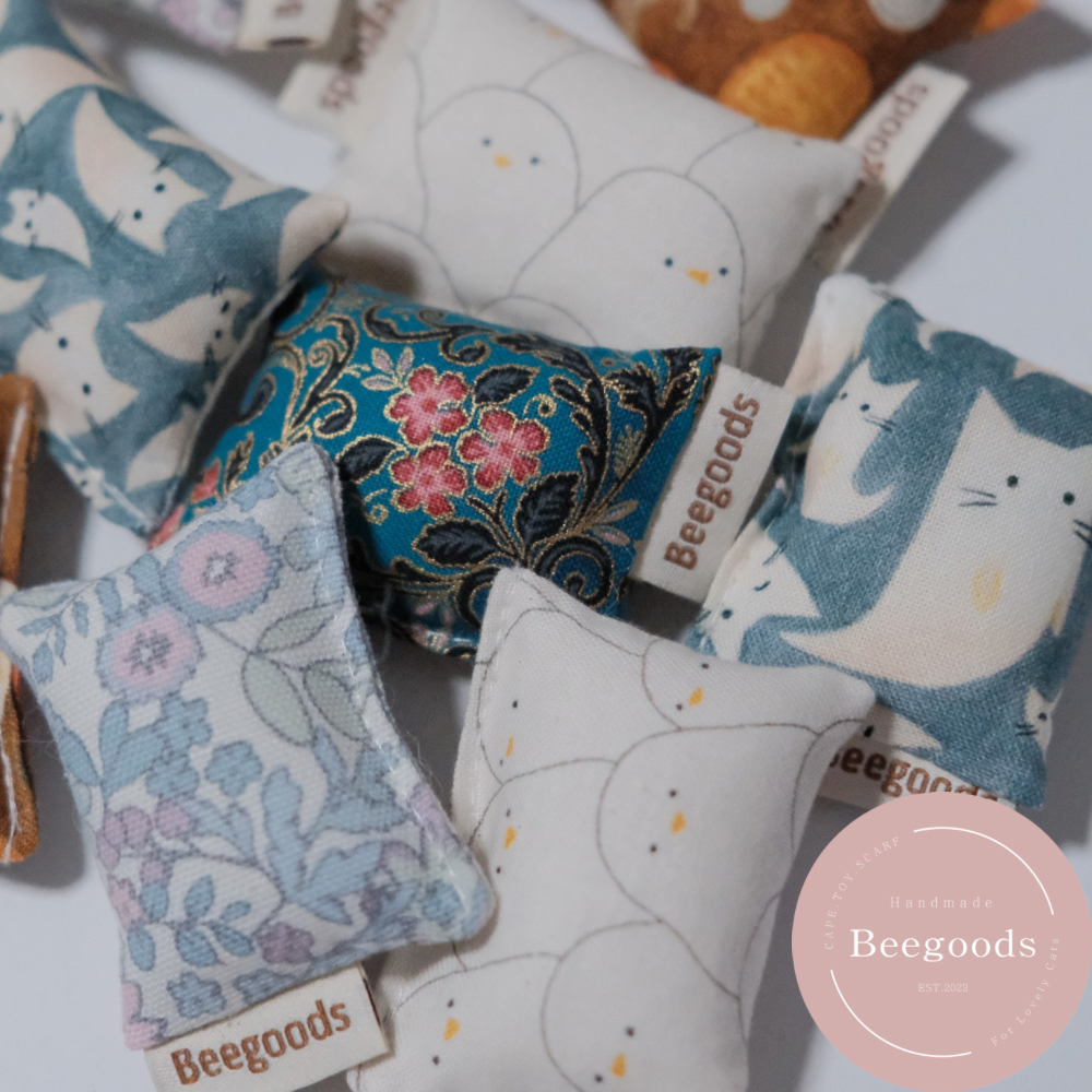 紓壓小小愉悅包 | Beegoods | 手作 | 客製領巾 | 喵喵玩具 |