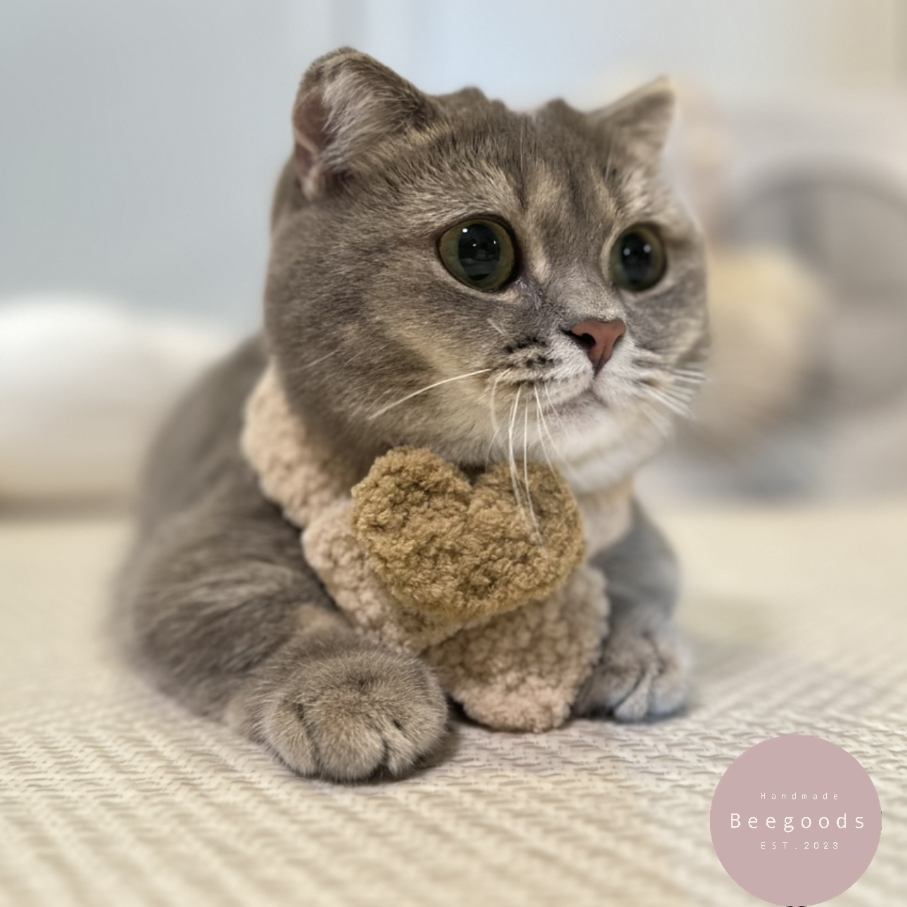 Beegoods | Baby Bear 暖呼呼愛心熊 (2色)