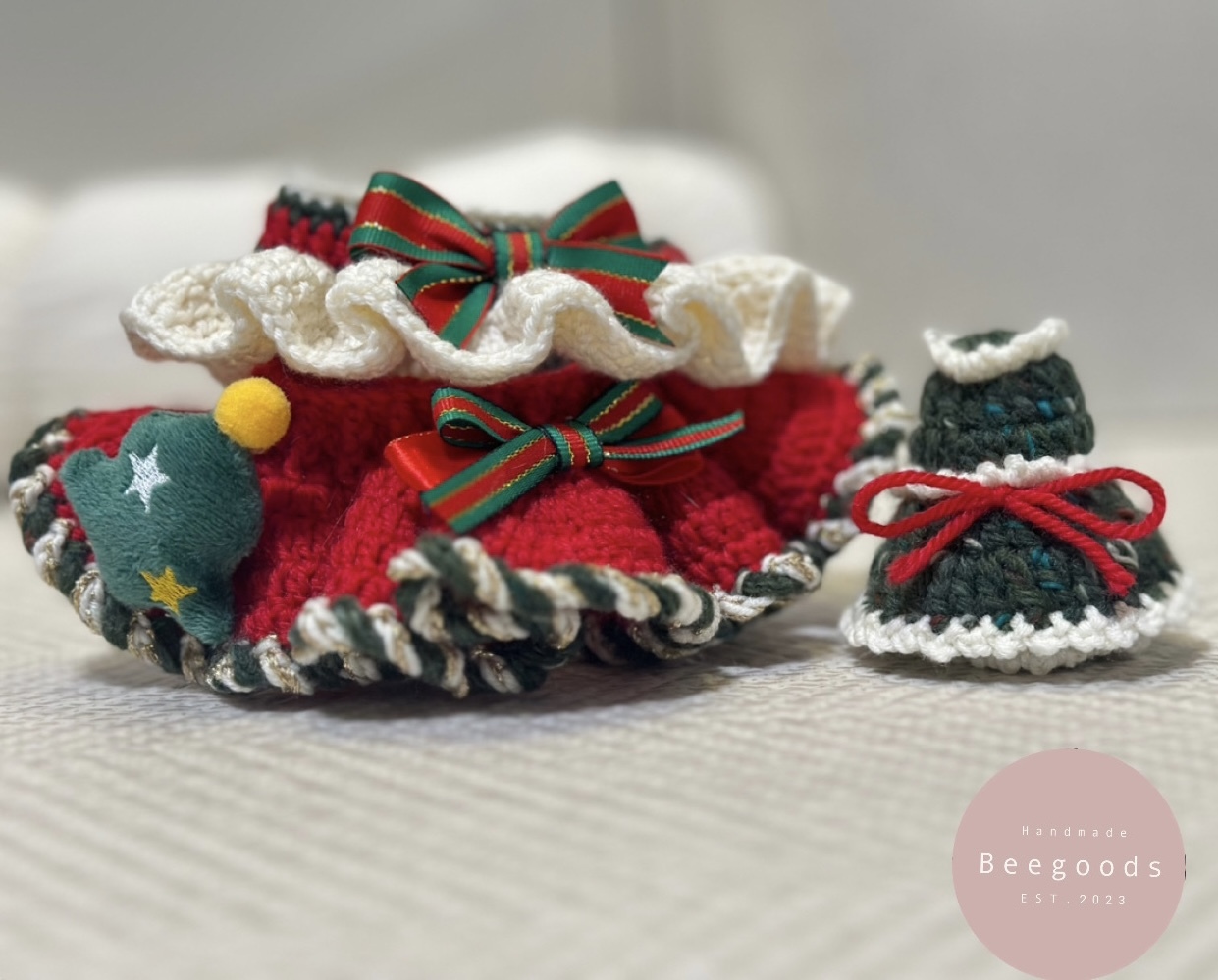 Beegoods | X’mas 聖誕杯墊