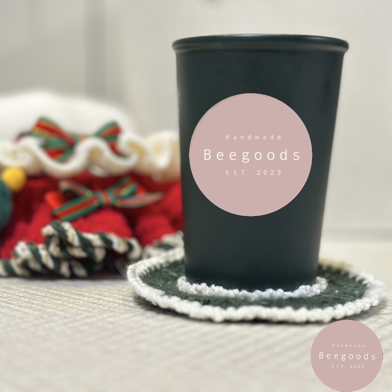 Beegoods | X’mas 聖誕杯墊