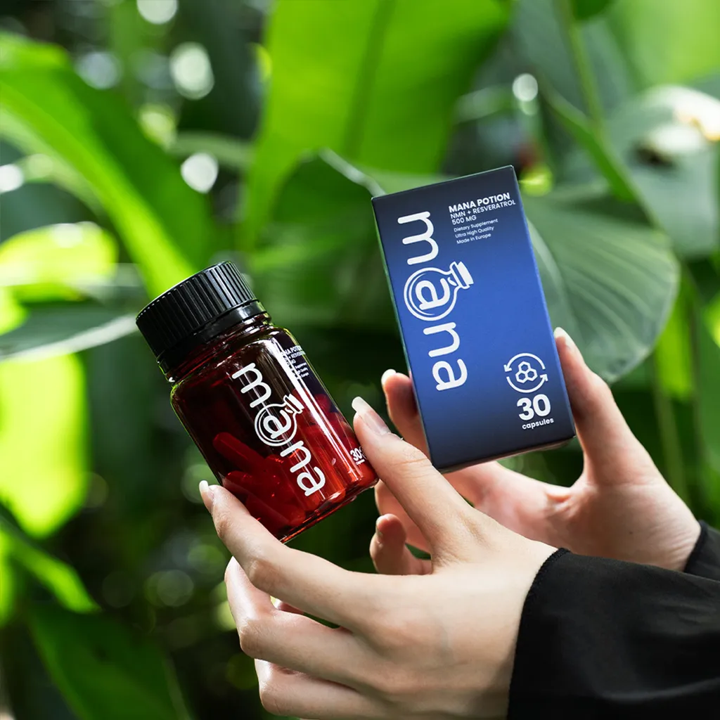 mana potion packaging