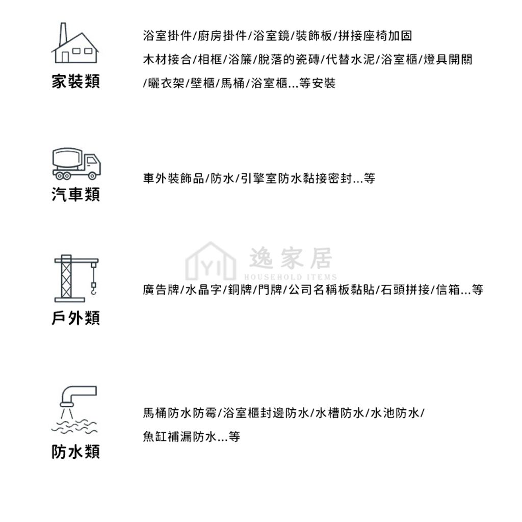 強力免釘膠 免鑽孔替代膠 (5)