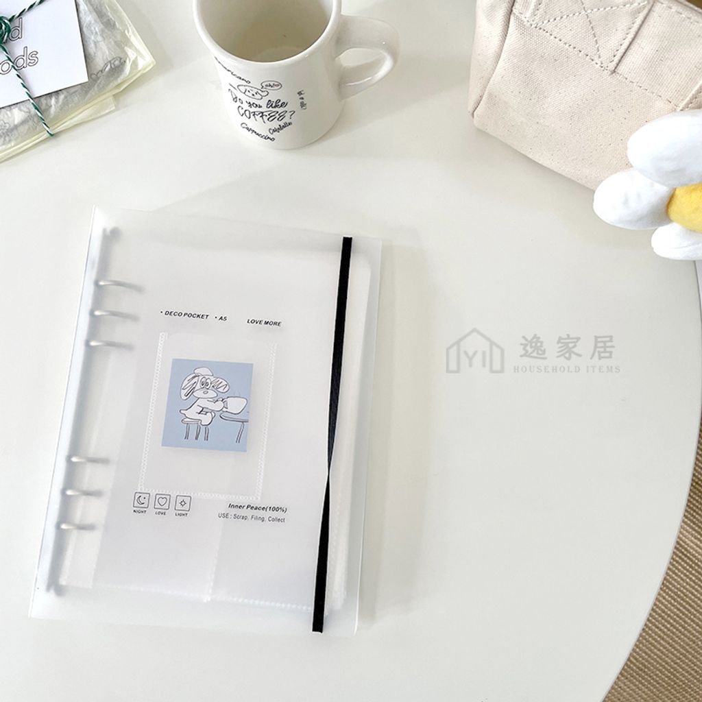 A5磨砂活頁相簿 拍立得 相本 (5)