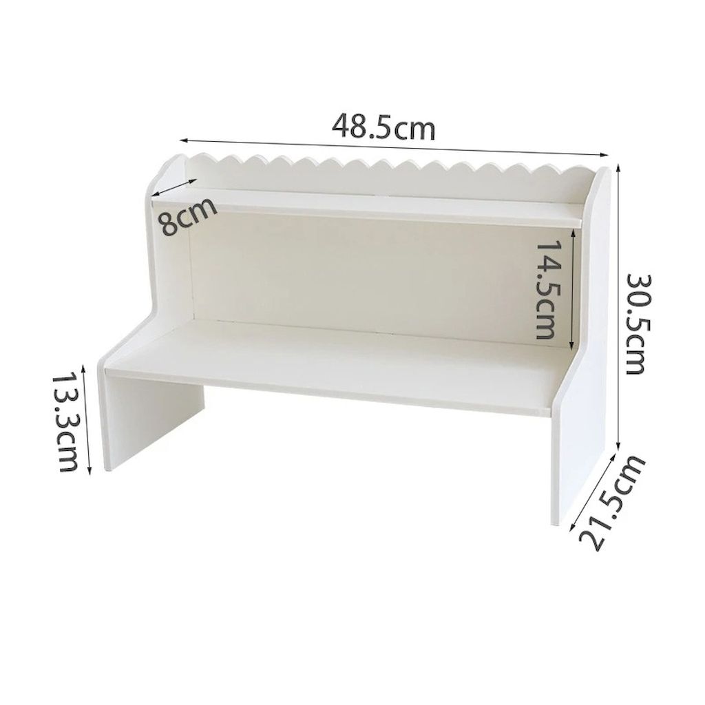 ins風 桌面雙層置物架 桌上收納架-首圖11 (3)