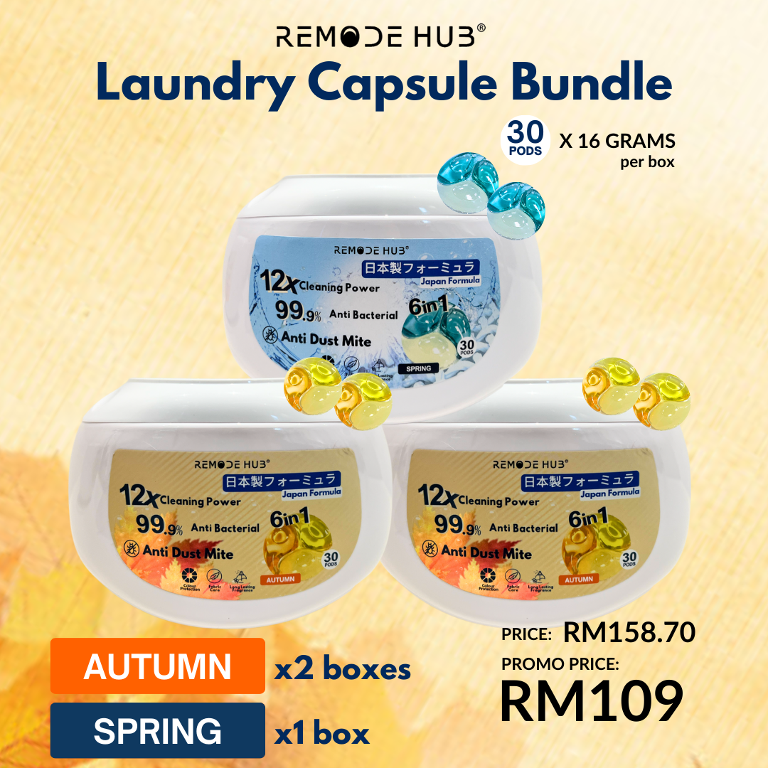 Laundry Capsule - Autumn X2, Spring x1