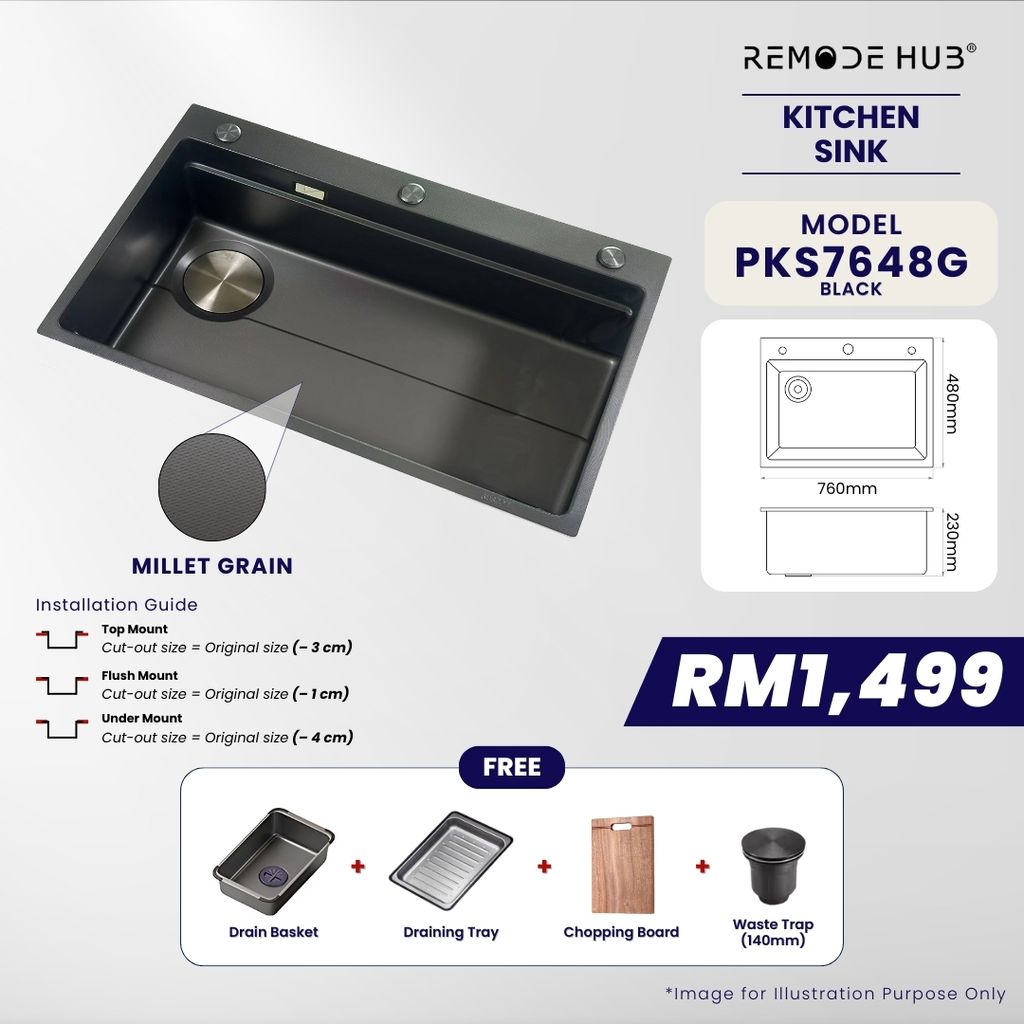 PKS7648G-BLACK