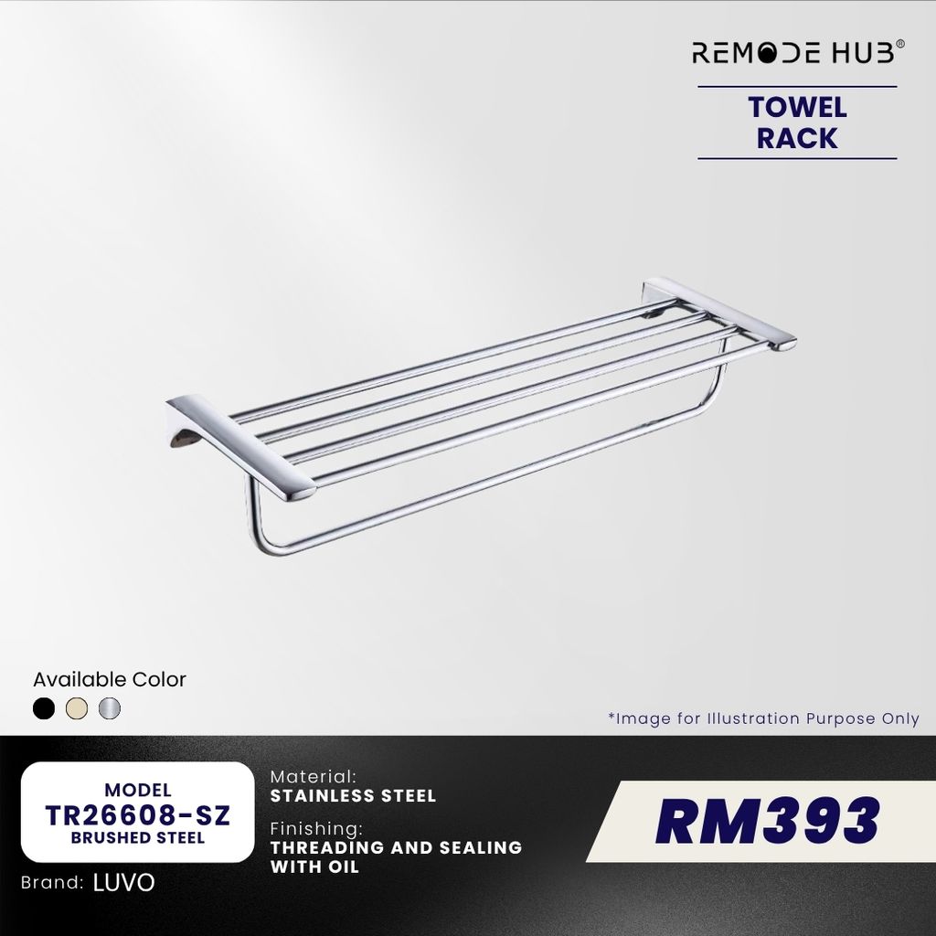 TR26608-SZ-BRUSHED STEEL