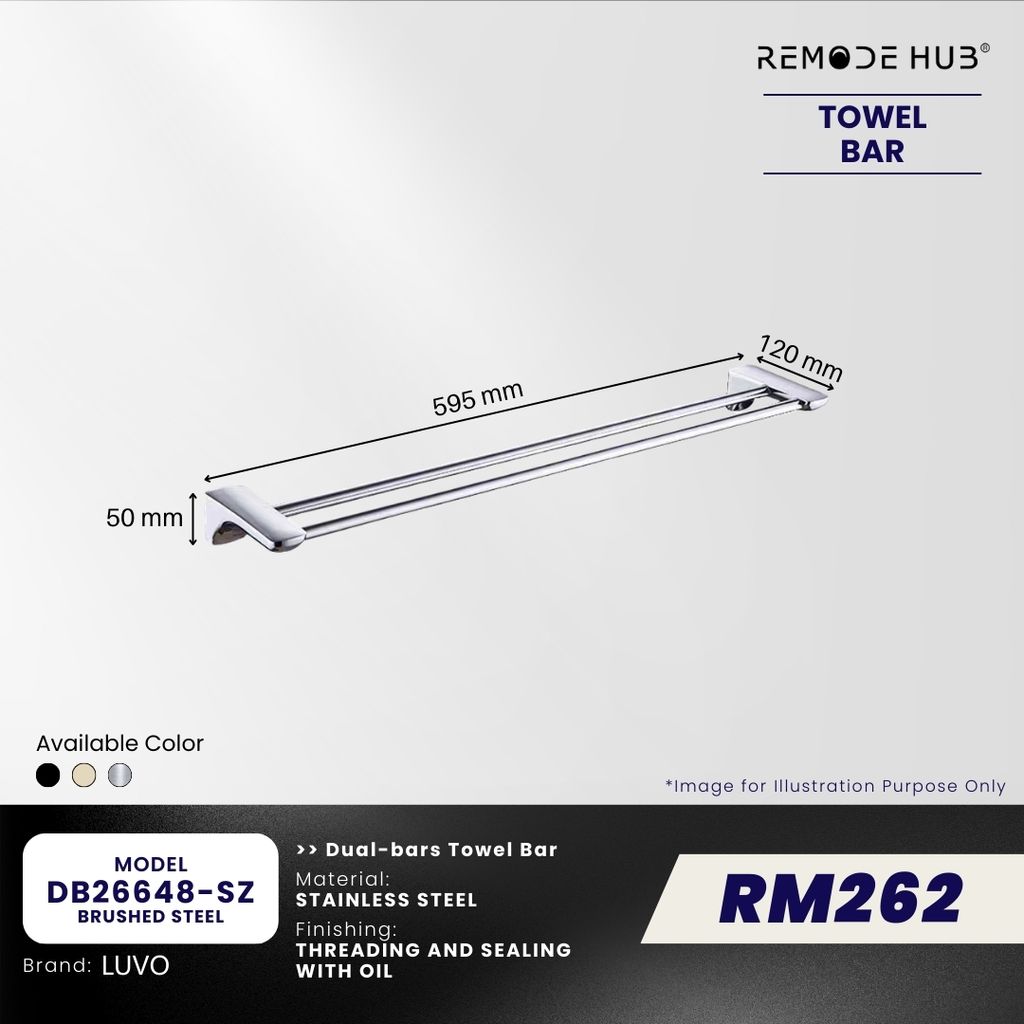 DB26648-SZ-BRUSHED STEEL