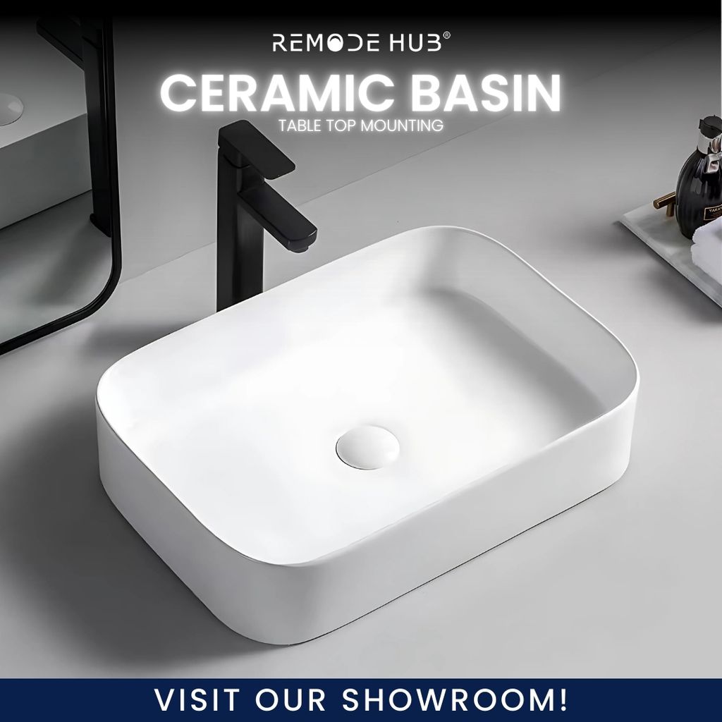 CERAMIC BASIN COVER