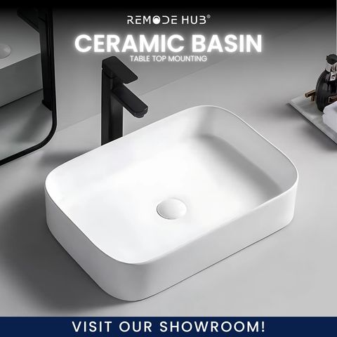 CERAMIC BASIN COVER