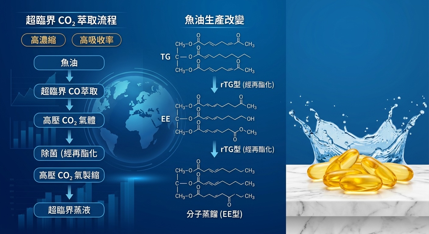 高濃度魚油推薦｜rTG型態超臨界萃取解析｜歐瑞納美