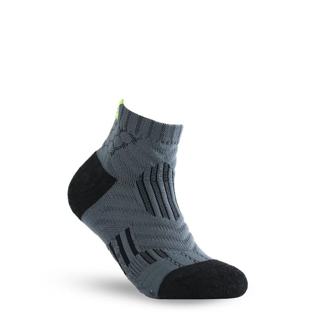 壓力羽球襪經典灰